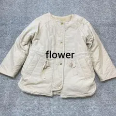 【flower】キルティングブルゾン ボア リバーシブル