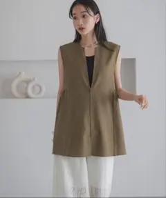 a*n様 LOWRYSFARM ホップサックベスト ブラウン