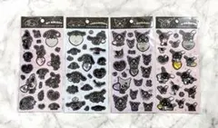 サンリオ キラキララインストーンシール サンリオキャラクターズ モノクロシリーズ