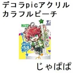 【じゃぱぱ】 デコラPICアクリル カラフルピーチ (2)