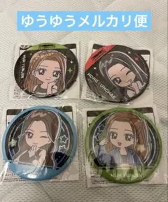 ルセラフィム　のすたるぽっぷ ホログラム缶バッジ 4種まとめ売り