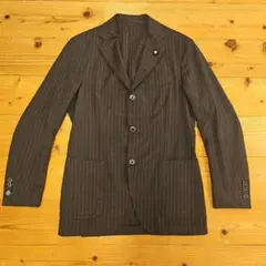 LARDINI easy wear ストライプ パッカブルスーツのサムネイル