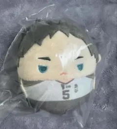 くじメイト　ハイキュー!! ぬいくじ　D賞　ふわコロりん　赤葦京治