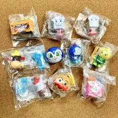 送料無料♪ アンパンマン ガチャガチャ商品 10点セット