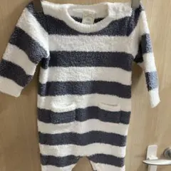 ジェラートピケ　ストライプ　カバーオール　値下げ