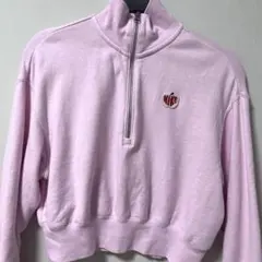 NIKE ハーフジップ パーカー ピンク Sサイズ HV8731-663