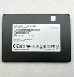 Mircon 1100 SSD 512GB 2.5インチ 正常 590時間