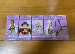 ワンピース ワールドコレクタブルフィギュア エッグヘッド6 全5種セット