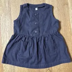 【80サイズ】無印良品ベビーワンピース