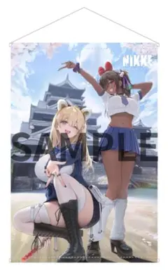 勝利の女神:NIKKE 値下げ可 エリア防衛戦 熊本 ティア/ナガ タペストリー