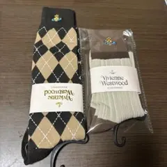 Vivienne Westwood 靴下2足セット　秋冬物