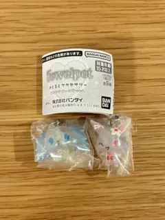 ジュエルペット　めじるしアクセサリー　キラキラオーロラver. ルビー、サフィー