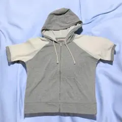 【ひーちゃん様専用】OLIVE des OLIVE　シースルー袖　半袖パーカーのサムネイル