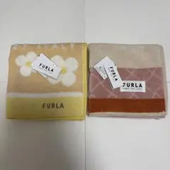 FURLA タオルハンカチ 2枚セット