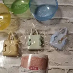 メゾンドフルール　ダブルリボンギャザートートバッグミニチュアチャーム　ガチャ②