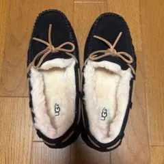 (み様専用）UGG ブラック 25センチ スリッポン モカシン