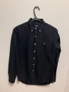 Ralph Lauren 黒 長袖シャツ Mサイズ ボタンダウン