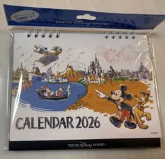 【未開封】ディズニー限定 卓上カレンダー 2026年のサムネイル
