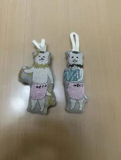 猫村さん　コーラル　タスク　クリスマスオーナメント2個セット