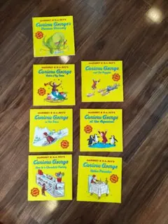 Curious George 絵本セット 7冊（洋書）