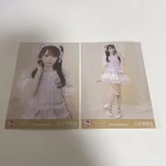 LOVE 大谷映美里 年末歌番組2025衣装② 生写真 チュウ 4カットフォト