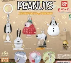 めじるしアクセサリー　スヌーピー funnyバージョン　C ガチャ　②