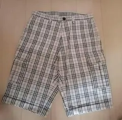 BURBERRY BLACK LABEL　ショートパンツ　チェック柄　バーバリー