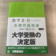 数学 II・B+ベクトル 基礎問題精講