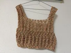 ハンドメイド マルチカラーベスト