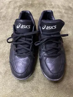 【asics】野球スパイク 24cm 黒