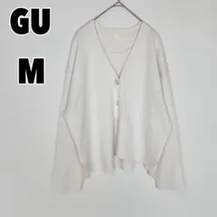 ♥GU♥ ジーユー (M) スムースボクシーカーディガン