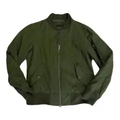 UNIQLO MA-1ブルゾン ジャケット カーキ メンズ S