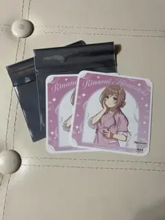 学園アイドルマスター 極楽湯コラボ 姫崎莉波 コースター 2枚