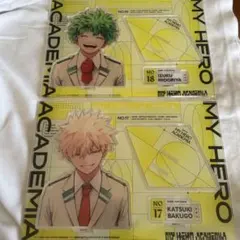 ヒロアカ　全サ　緑谷出久&爆豪勝己アクスタ