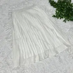 未使用❤️Reflectリフレクト 膝丈 フレア スカート 日本製 9 M