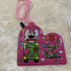 セサミストリートモッピーPVC パスケース ピンク