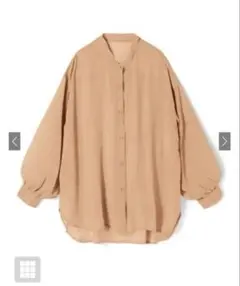 く*ん様 GRL バンドカラーシアールーズシャツ[k8473u]