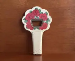 Vintage ROSE Design bottle opener 昭和レトロのサムネイル