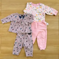 ユニクロ manina パジャマ 2点セット ＊ 90