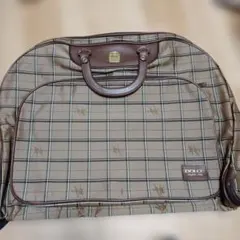 DOLCE チェック柄 ボストンバッグ