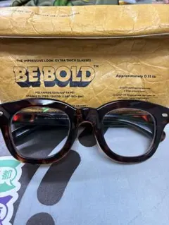BE BOLD 調光レンズカスタムグレイッシュグリーンBEBOLDメガネケース付 BE BOLD 調光レンズカスタムグレイッシュグリーンBEBOLDメガネケース付
