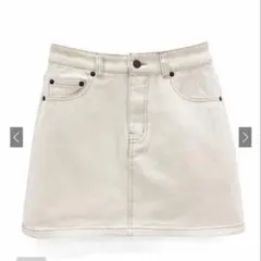 GRL gm606 オフホワイト デニムタイトスカート
