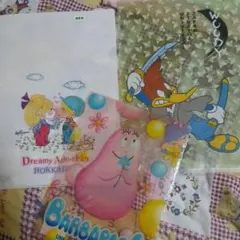 Ado-chan & Woody Woodpecker クリアファイルと下敷き