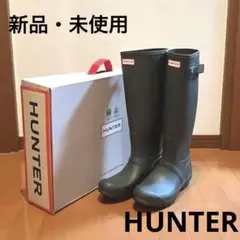 【12/20まで】新品 HUNTER オリジナルトール オリーブ25cm 長靴