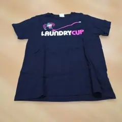 Laundry Tシャツ ネイビー SMALL MEDIUM