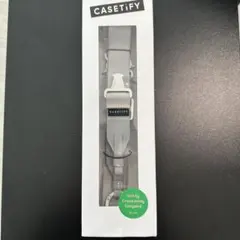 CASETiFY クロスボディランヤード シルバー