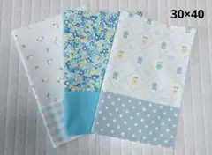 ハンドメイド　ランチョンマット　リバーシブル　３枚セット/ a140