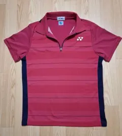 YONEX ヨネックス ピンクネイビー　ゲームシャツ　ユニセックス　サイズM