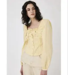 moussy マウジー PUFF SLEEVE CORSET FIT ブラウスのサムネイル