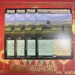吹きさらしの荒野 MTG 4枚 ボーダーレス MH3のサムネイル